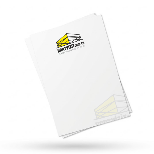 Kendi Antetli Kâğıdını Bastır